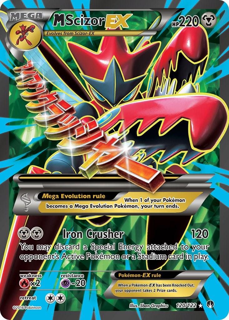 M Scizor EX (Full Art)