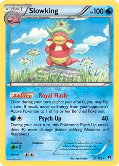 Slowking - 21/122 (Cosmos Holo)