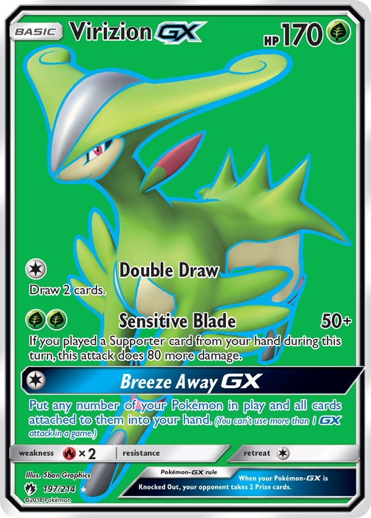 Virizion GX (Full Art)