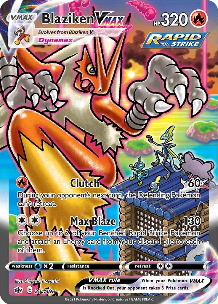 Blaziken VMAX (Alternate Art Secret)