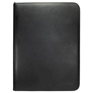 Vivid 9-Pocket Zippered PRO-Binder - Black