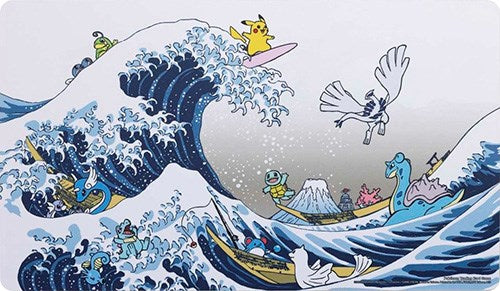 Pokemon TCG: Great Wave Pikachu & Friends Playmat