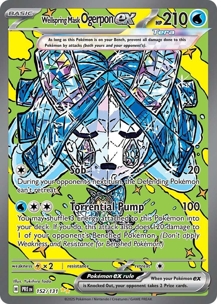 Wellspring Mask Ogerpon ex - 152/131
