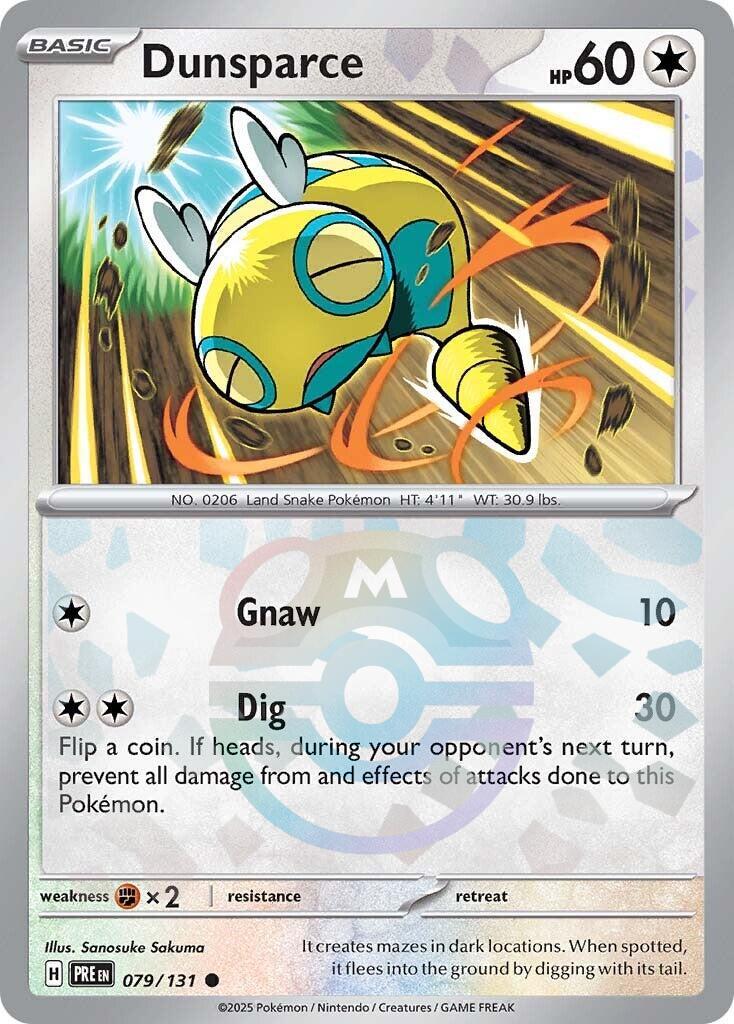 Dunsparce (Master Ball Pattern)