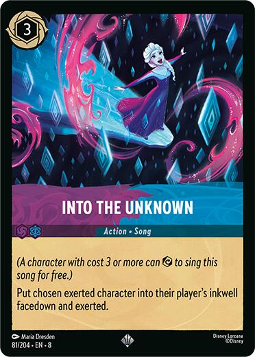 Into the Unknown