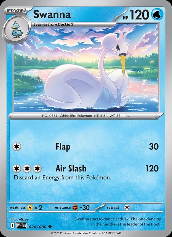 Swanna (Master Ball Pattern)