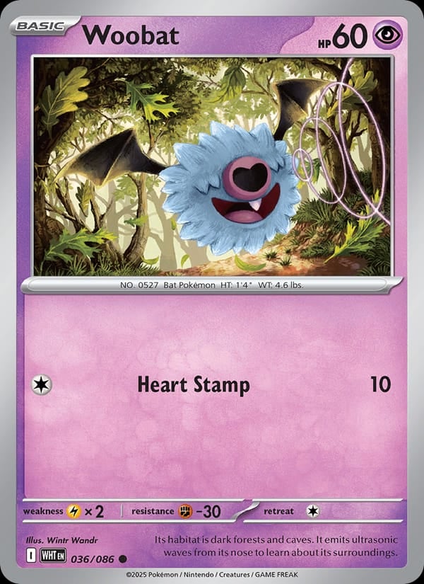 Woobat (Master Ball Pattern)