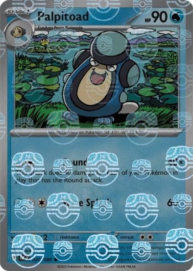 Palpitoad (Master Ball Pattern)