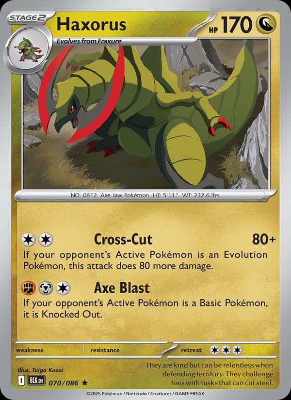 Haxorus (Master Ball Pattern)