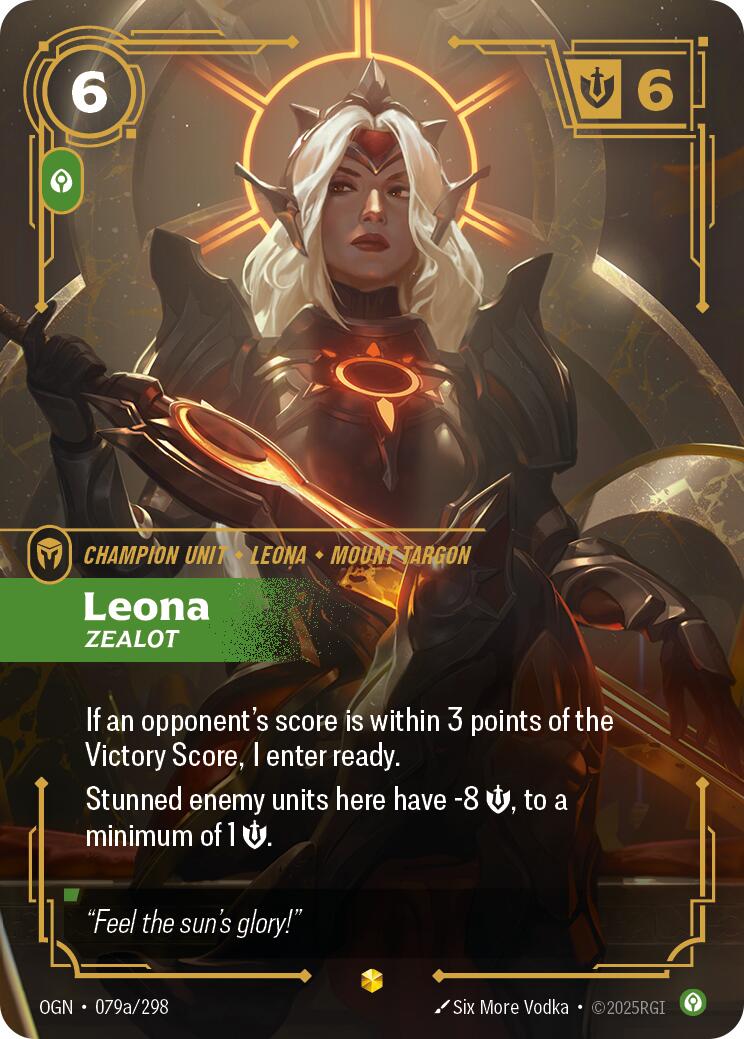 Leona, Zealot (Alternate Art)