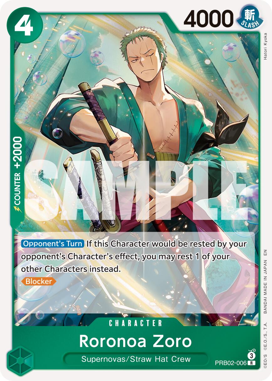 Roronoa Zoro - PRB02-006