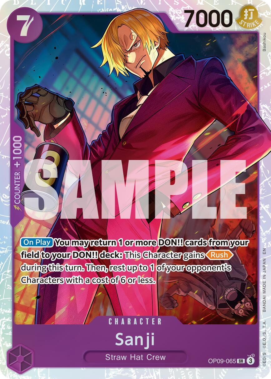 Sanji - OP09-065 (Reprint)