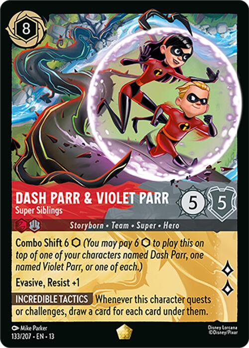 Dash Parr & Violet Parr - Super Siblings