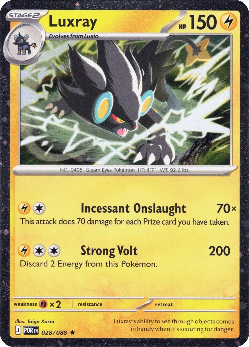 Luxray - 028/088 (Cosmos Holo)