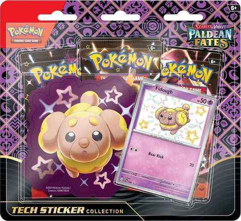 Paldean Fates Tech Sticker Collection (Fidough)